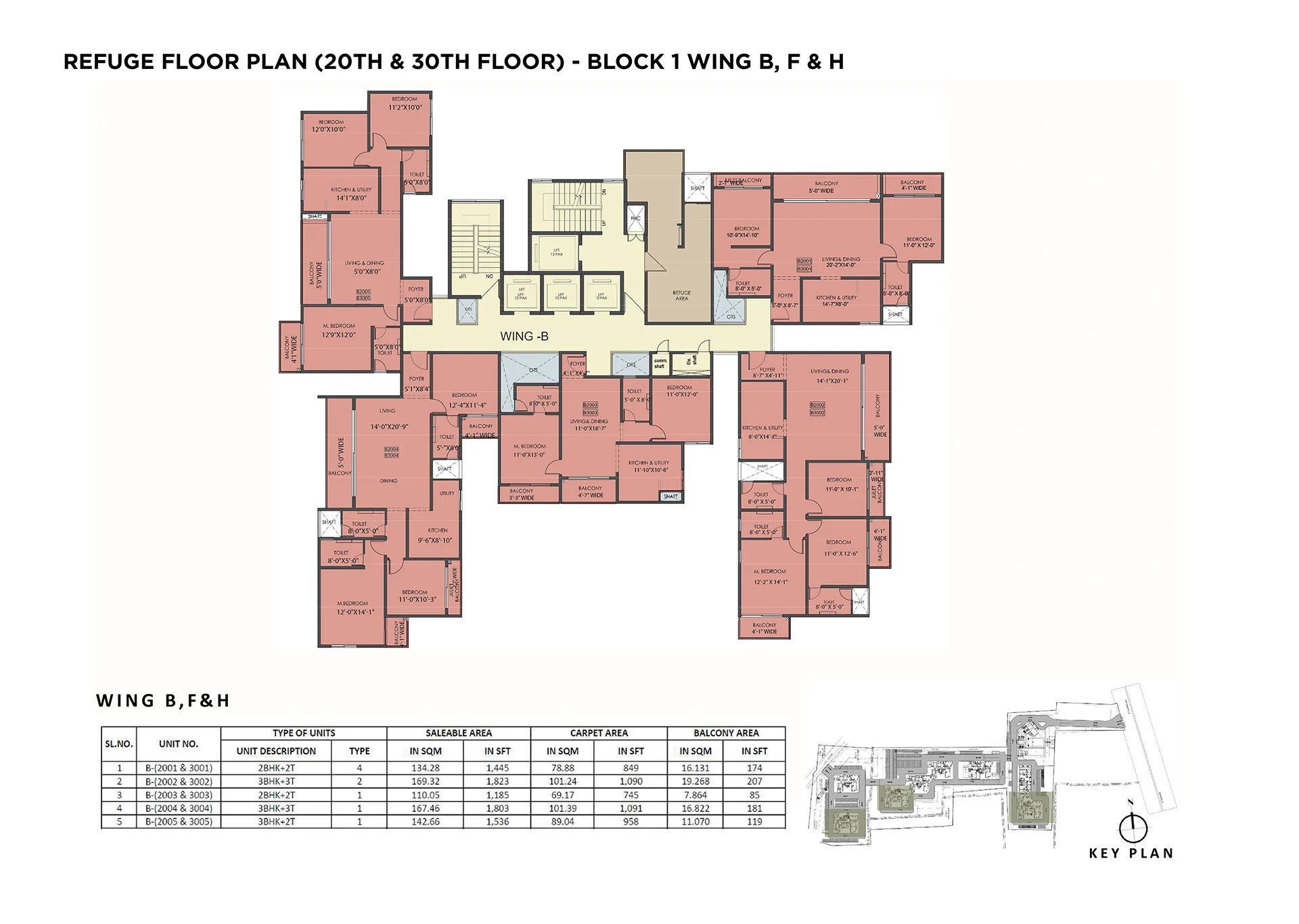 Sattva Lumina unit floor plan