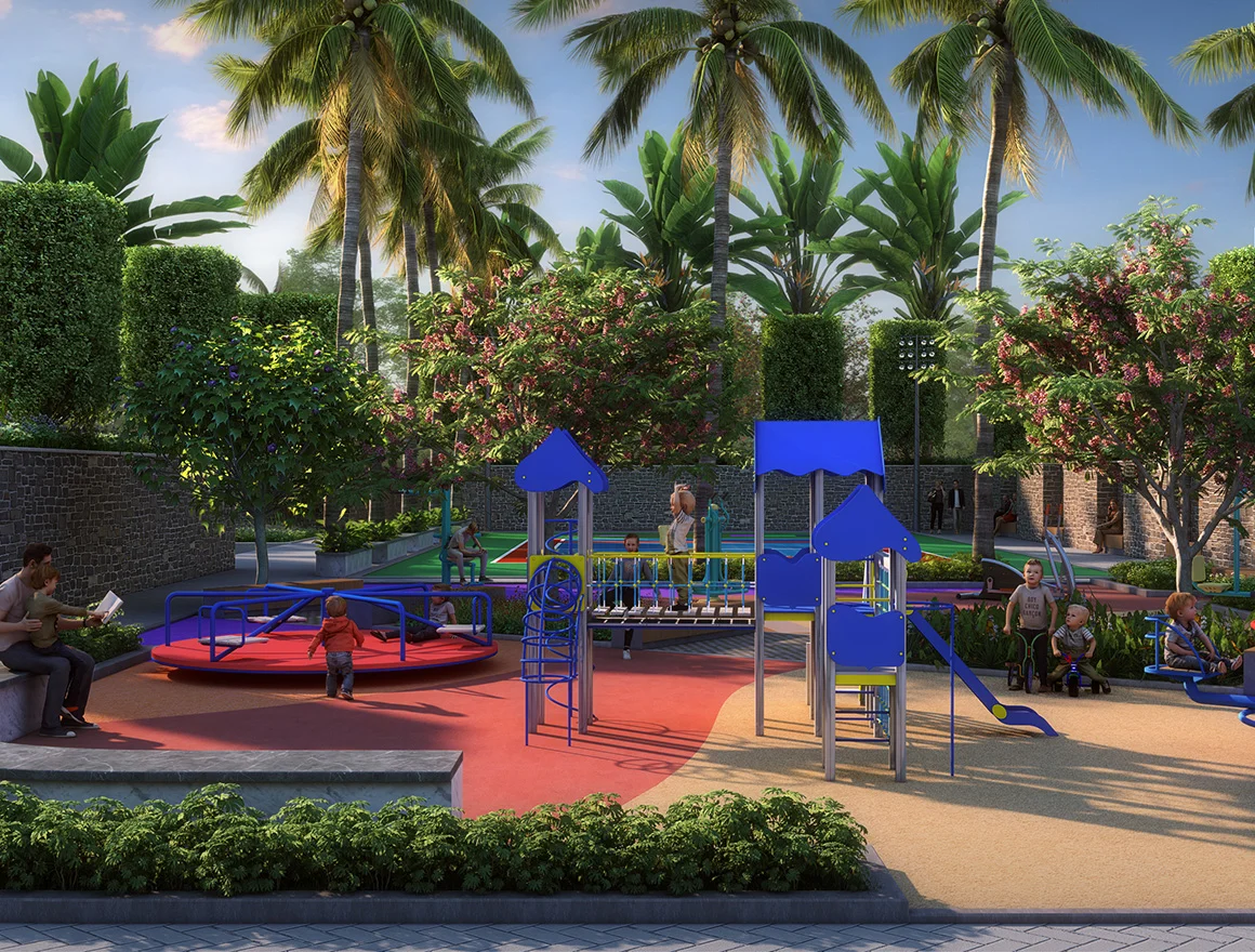 Sattva Lumina kids' play area